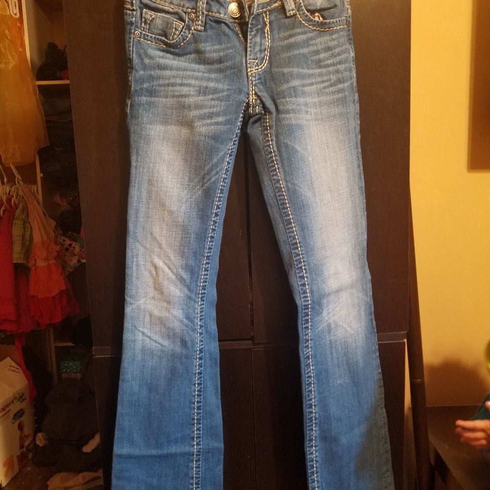 Vigoss womens bootcut jeans size 24